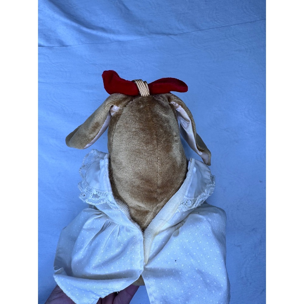 Commonwealth Rabbit‎ Ears Productions Plush Bunny Brown Excellent 1985 Vintage - Picture 3 of 5